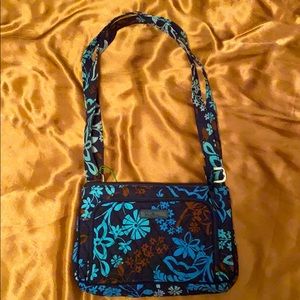 Vera Bradley Java Floral Little Hipster Crossbody